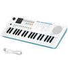 Onetone Electronic Mini 37 LED Japanese Cable Keyboard, Keys, Display, USB-MIDI Compatible, Writing, OTK-37M/WHBL (USB Included)