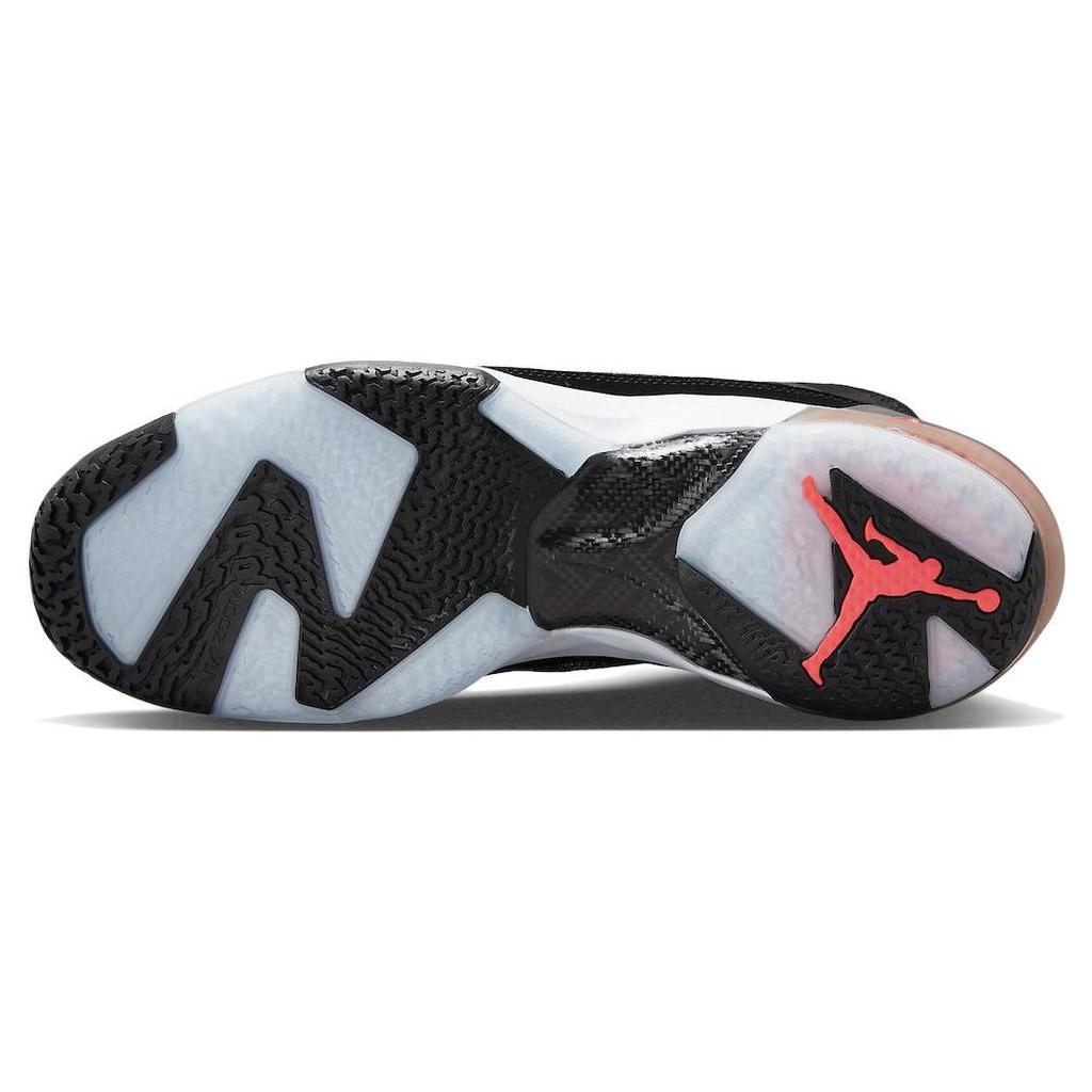 Air Jordan 37 Black Hot Punch Men Sneakers White Multi-Color DD6958-091