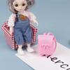 Doll Pvc School Bag With Detachable Strap Can Be Loaded With Small Accessories
