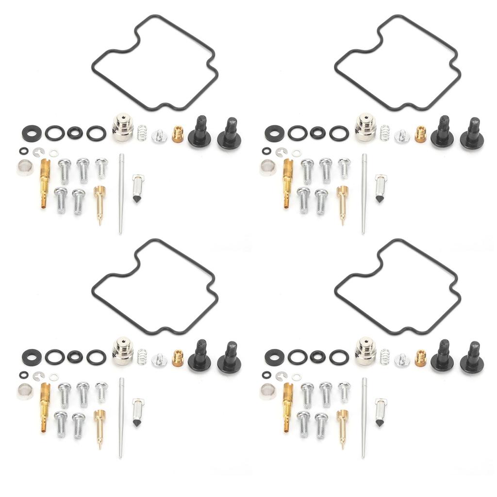4 Sets Carburetor Rebuild Fix Kit Carb Overhaul Fit for Suzuki GSX600F Katana 19982006