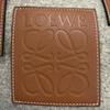 Excellent LOEWE Handbag gray felt Women Used