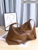Minimalist Large-Capacity Shoulder Messenger Tote - 2023 Korean Autumn/Winter Women's Fashion