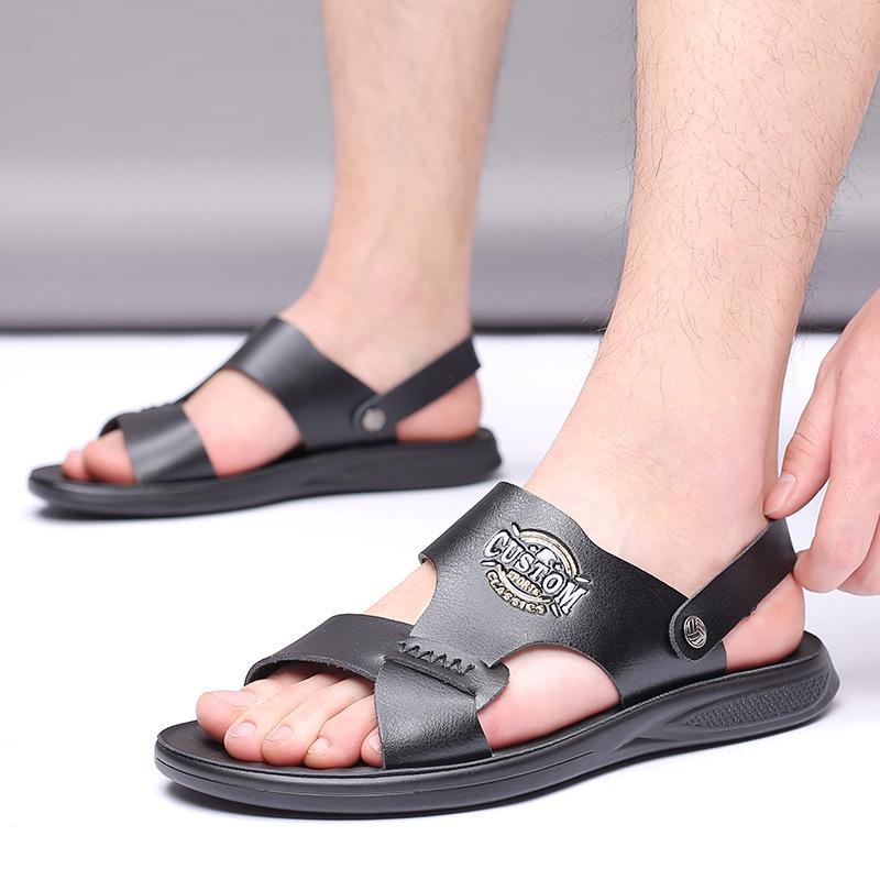 Мужские сандалии и тапочки летние новые сандалии повседневная модная пляжная обувь мужские гладиаторские сандалии летние zapatos de hombre