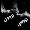 2pcs Led Car Door Welcome Laser Projector Logo Ghost Shadow Light Car Accessories Kits For Jeep Renegade Grand Cherokee Wrangler