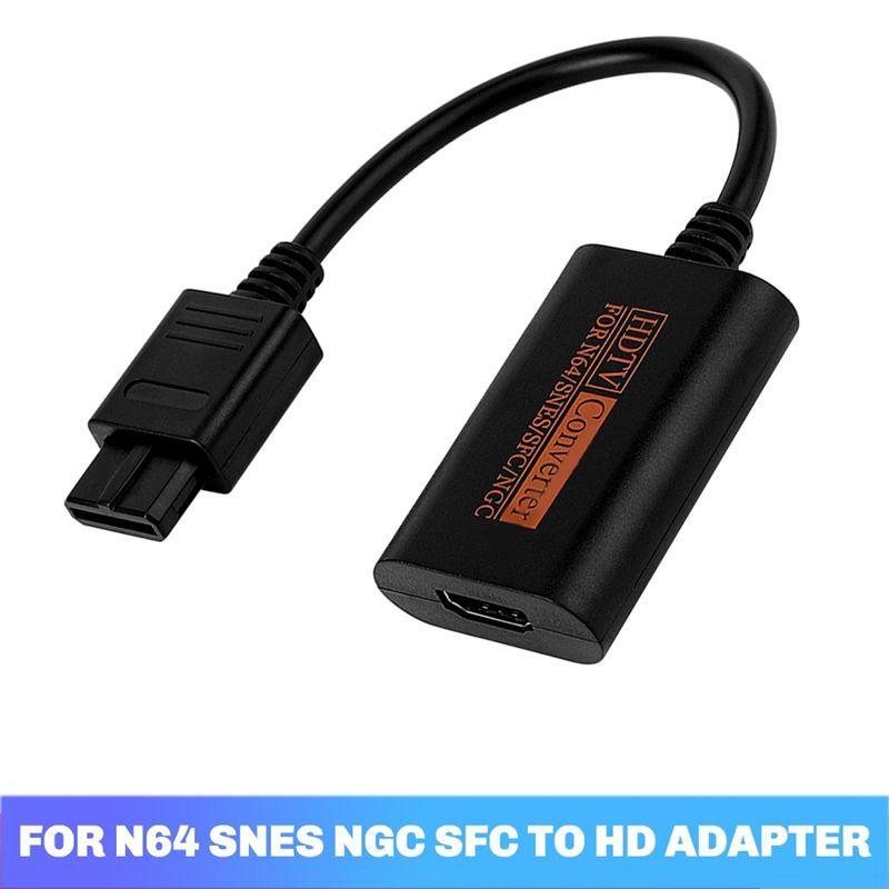 Discount-For N64 To -Compatible HDTV Converter Adapter For N64/Gamecube/SNES/GC Full Digital 1080P Plug Play
