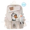 Goose Goose Duck Backpack Game Cosplay Mochila Students School Bag Cartoon Bookbag Boy Girl Gifts Laptop Outdoor Travel Rucksack