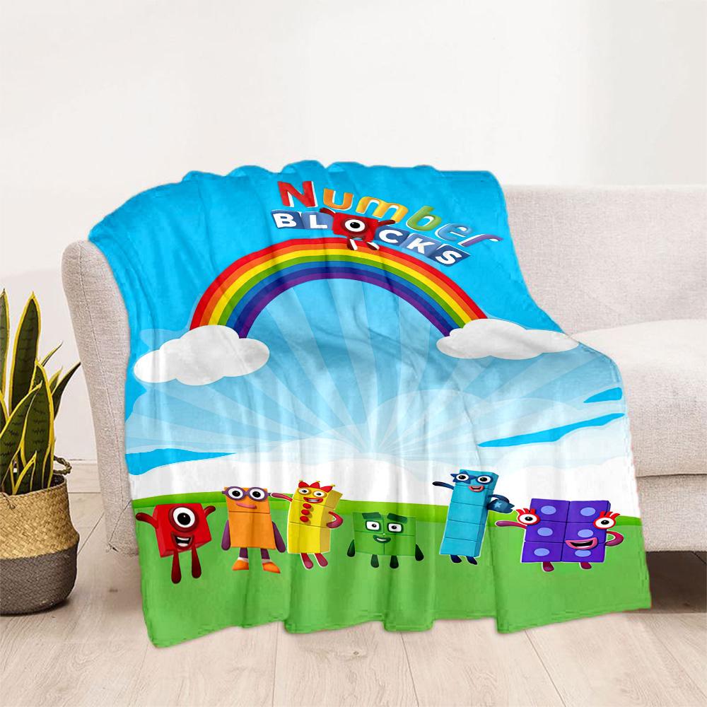 Numberblocks Blanket Comfortable Suitable For Livingroom Office Chair Office Four Seasons Universal Modern Perfect Gift For Relatives And Friends