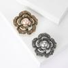 Высококачественный сплав горный хрусталь брошь в виде розы модный универсальный женский костюм пальто корсаж ювелирные изделия