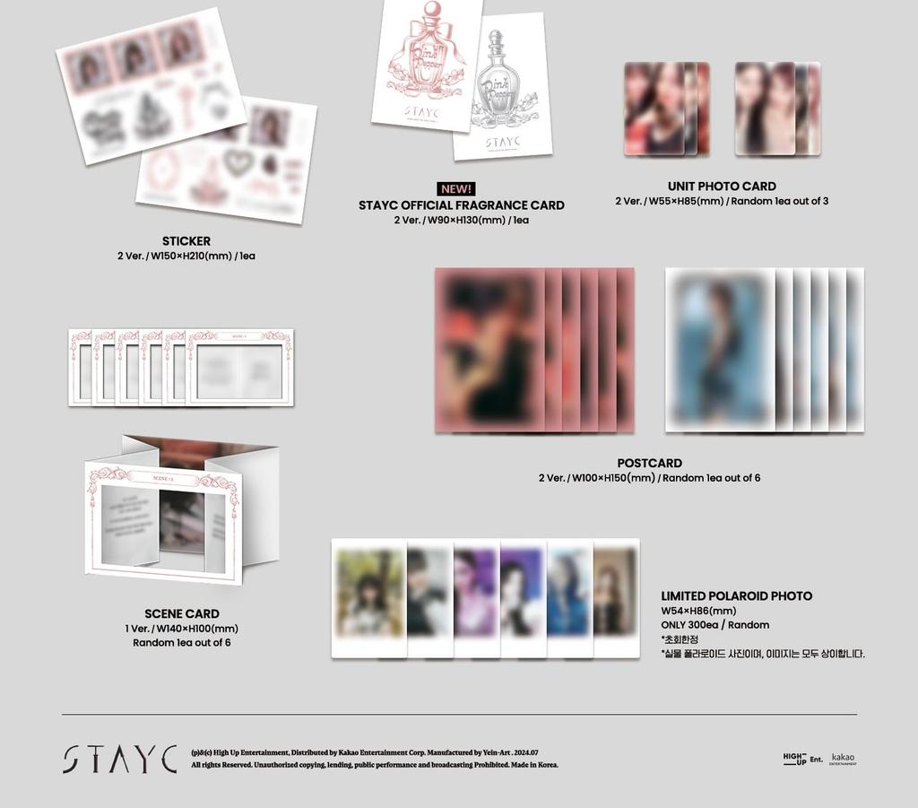 STAYC Первый альбом [Metamorphic] (Корейская версия)