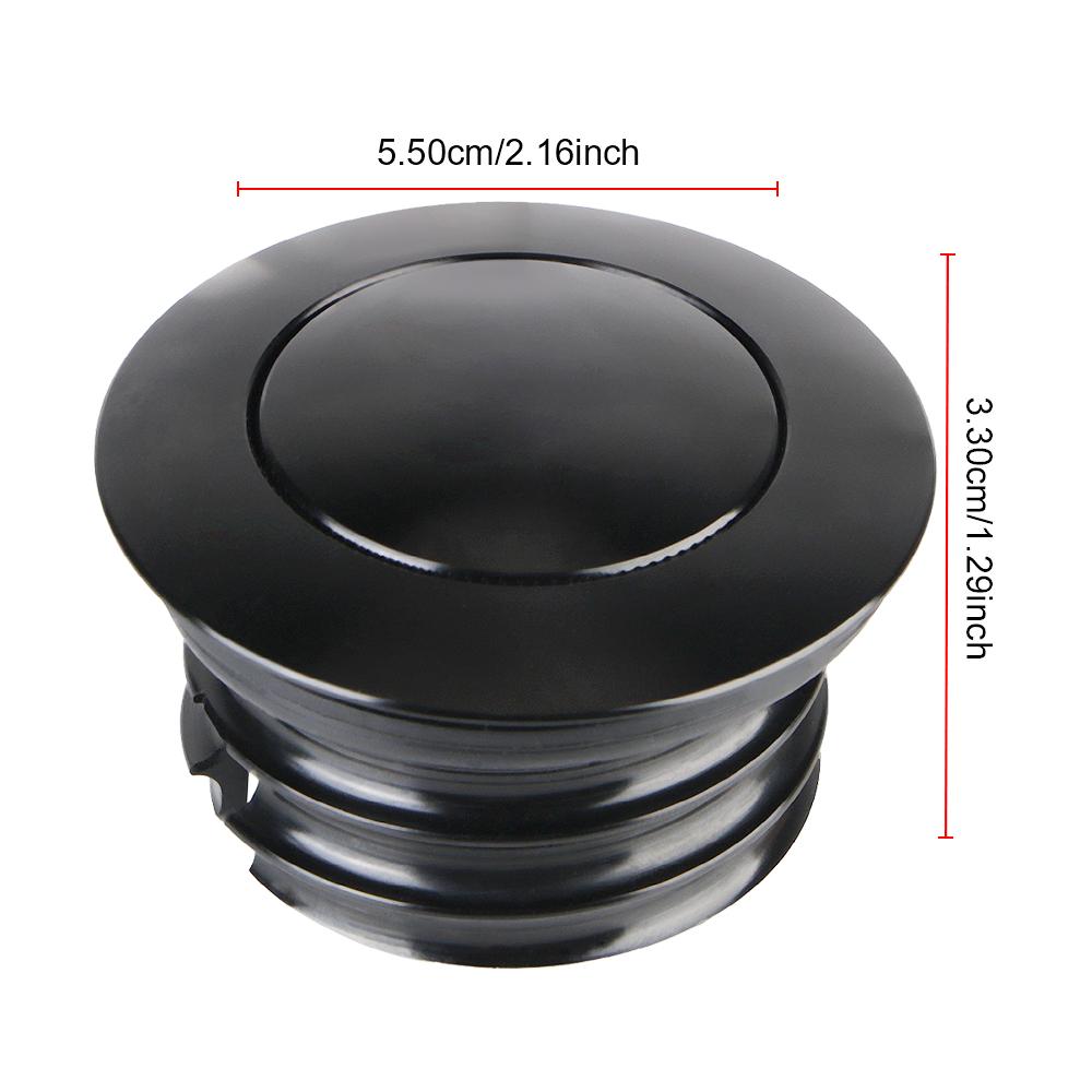 Аксессуары для мототехники Pop-Up Dyna FXD Softial Fat Boy CVO для Harley Sportster XL883 XL1200 CNC алюминиевый хром черный мотоциклетный масляный бак крышка бензобака