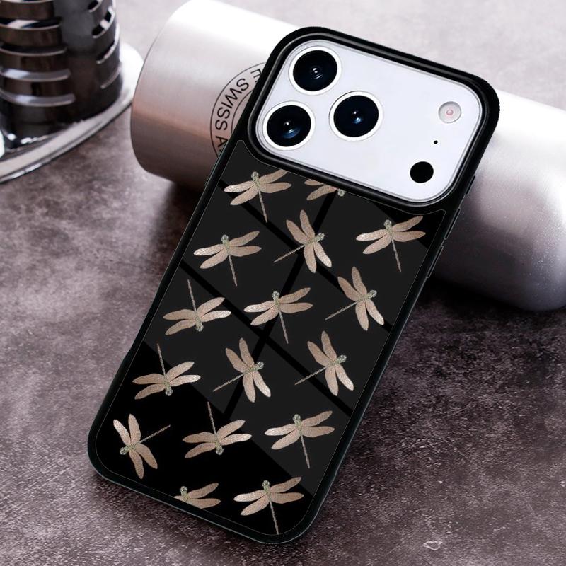 Dragonfly Phone Case For iPhone 17 16 15 14 13 12 11 Pro Max Plus 17Air Soft Silicone Cover