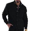 Горячая Распродажа Модная Повседневная Мужская Однотонная Рубашка С Длинным Рукавом Карманный Лацкан Мужской Кардиган