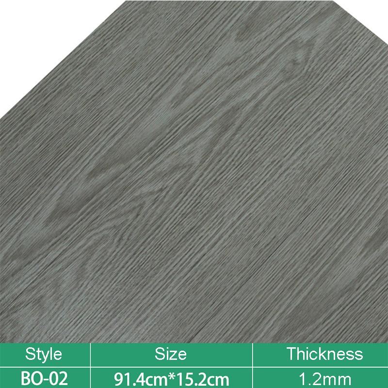 Wood Grain Floor Stickers 3D Wall Sticker PVC Waterproof Self-Adhesive Wallpaper Kitchen Living Room Home Floor Decor