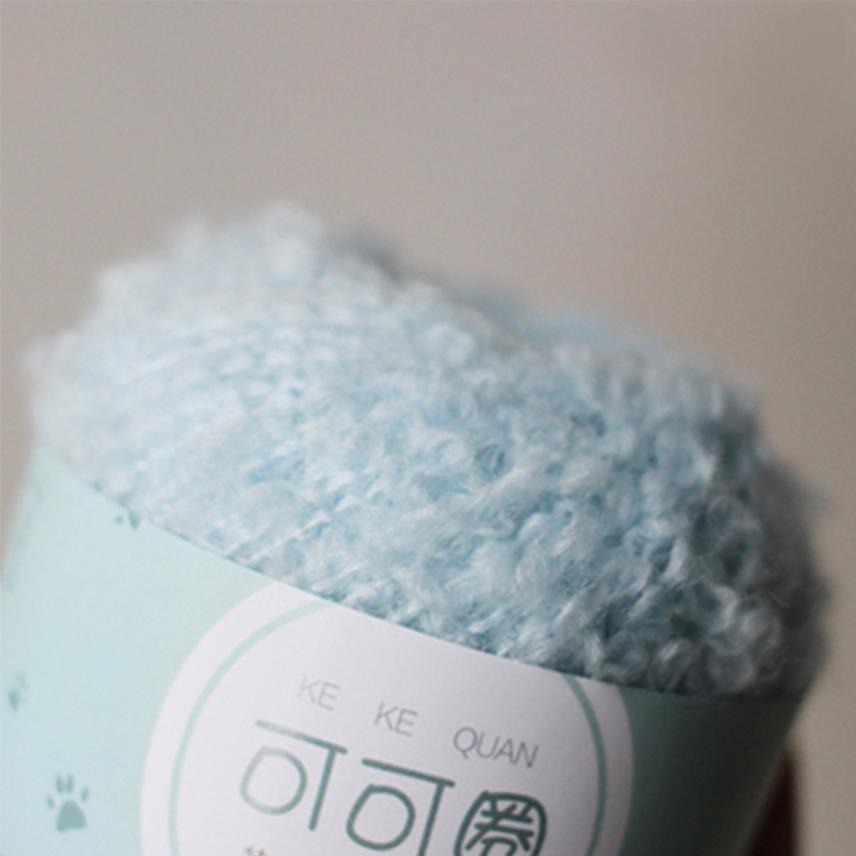 Шерстяная пряжа мягкая гладкая для ручного вязания круговая нить вязаная крючком кукольные волосы сделай сам плюшевая кукла рукоделие вязание сделай сам вязаный инструмент