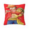 Japanese Adventure One Anime Piece-E Luffy Pillow Case Cushion Cover Pillow Cover Retro Trendy Pillowcases Sofa Home Decoration