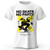 Skateboard Graphic T-Shirt 100% Cotton Urban Street Style Tee for Men and Women Casual Skate Wear