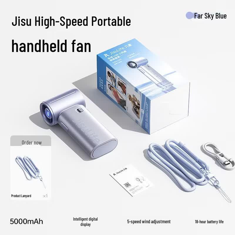 JISULIFE Ручной вентилятор Life9S Turbo