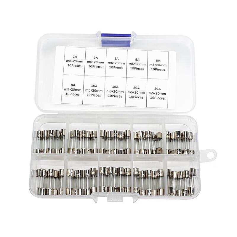 HUIJUN 5x20mm Glass Fuses