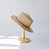 Identify Imported Raffia Flat-Top Hats, African Natural Straw Hats, And Versatile Women'S Hats For A Long Time