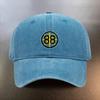 A  Pattern Washed Baseball Cap a Sunprotection Hat for Daily Outings a Musthave Fashionable Couples Hat Featuring a Un