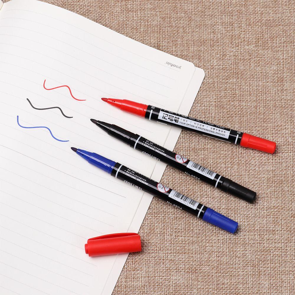 1/3pcs Colorful Fast Dry  Hook Line Graphic Drawing Fine Point Marker Twin Tip Sketch Pens