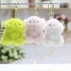 New Cartoon Kitten Plush Toy Doll Cute Keychain School Bag Hanging Ornament Simulated Kitten Doll