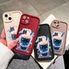 Soft Silicone Square Ladder Printing Pattern Phone Casing Full Cover Camera Shockproof Protection Rubber Case for Samsung