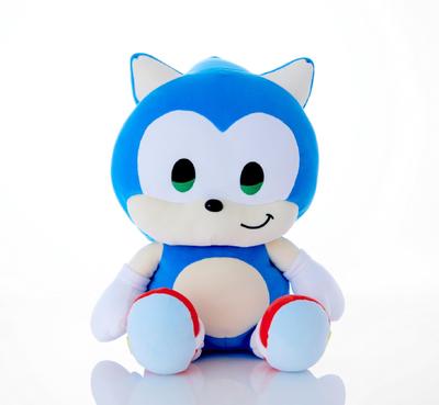 SEGA Fave SONIC & FRIENDS Mochi Fluffy Plush L Sonic