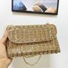 Элегантная вечерняя сумка кроссбоди с бриллиантами для женщин