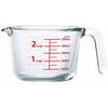 ADERIA Bake Cook Measuring Cup, 650ml, Heat-Resistant Glass, Microwave/Oven Safe, H-3882