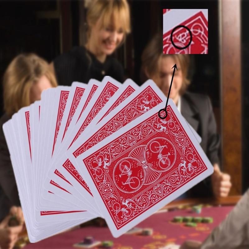 1PC Secret Marked Poker Cards See Through Playing Cards Magic Toys Simple Unexpected Magic Tricks