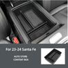 For 23-24 Santa Fe Steering Wheel Storage Box Modification Screen Box Compartment Storage Box
