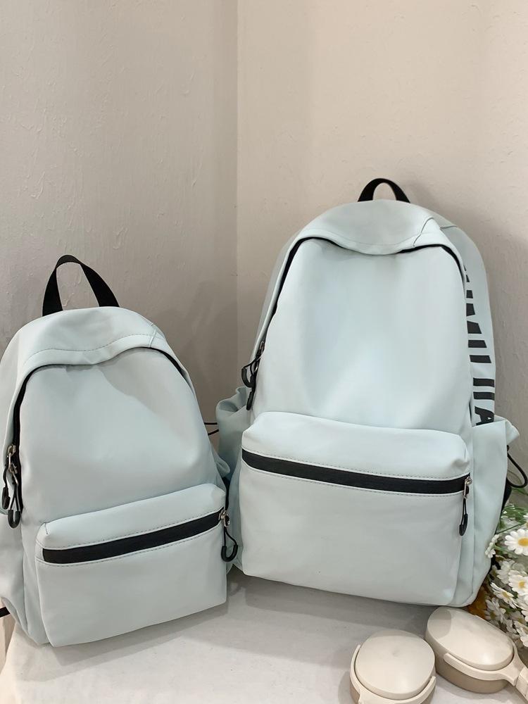 Schoolbag Simple Letter Backpack Girls Elementary School Bag 1011 New Boys Junior High School High School Backpack