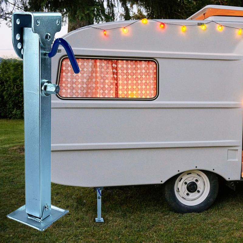 Подставка для домкрата для прицепа Телескопическая подставка для мотоцикла Сверхпрочная регулируемая подставка для мотоцикла Телескопическая подставка для прицепа-кемпера