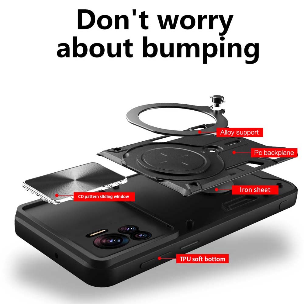 Чехол Magsafe Magnetic Camera Protection Case для Motorola Moto Edge 40 30 Neo Ultra Fusion Armor Hybrid Metal Ring Back Cover