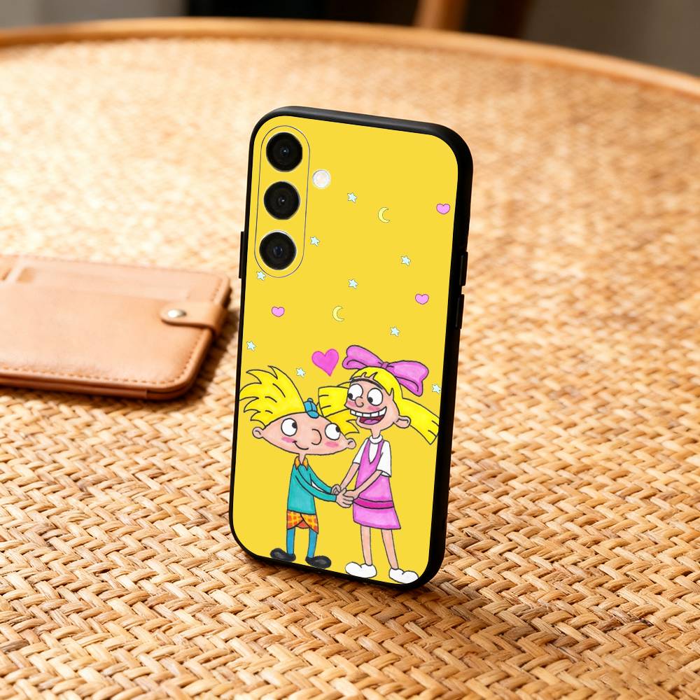 Чехол для телефона A-Arnold H-Helga для Samsung A73,72,71,A52,51,40,41,A22,A32,31,A13, Мягкий черный корпус