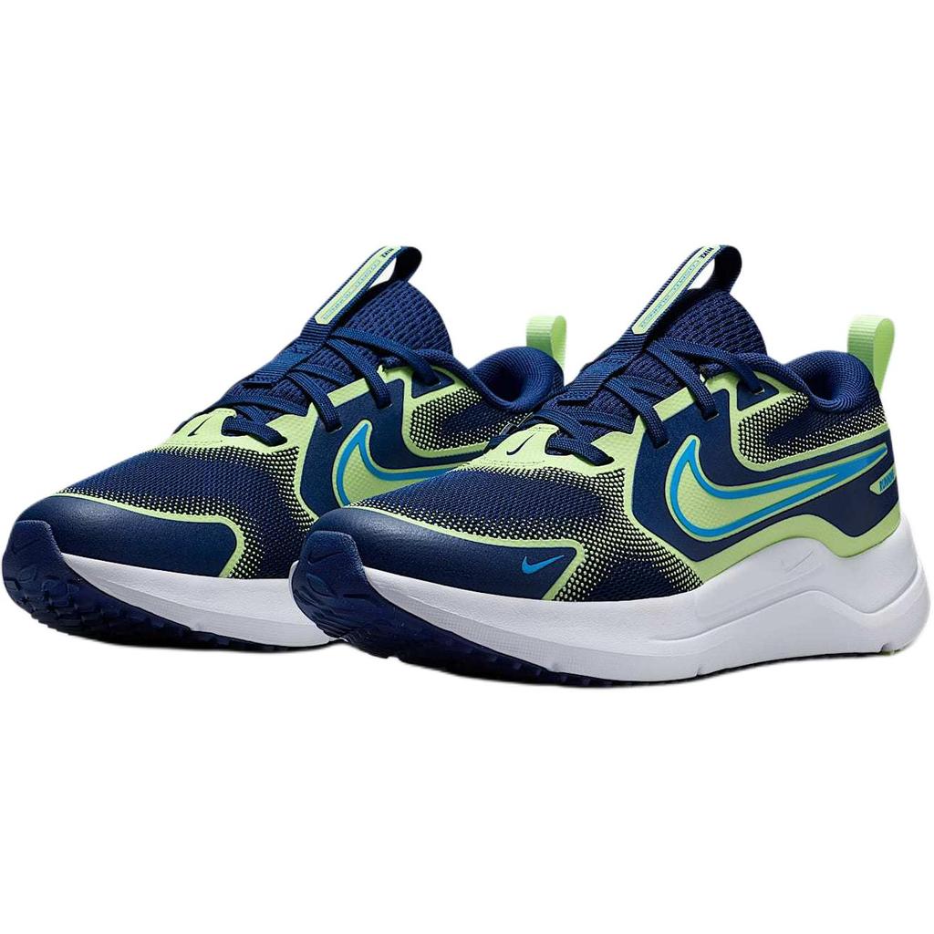 Nike Cosmic Runner GS Blue Void Barely Volt Kids Sneakers University-Blue HM4402-403