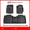 2024 Toyota Camry TPE Экологичные коврики для пола и багажника для автомобилей с левым/правым рулем