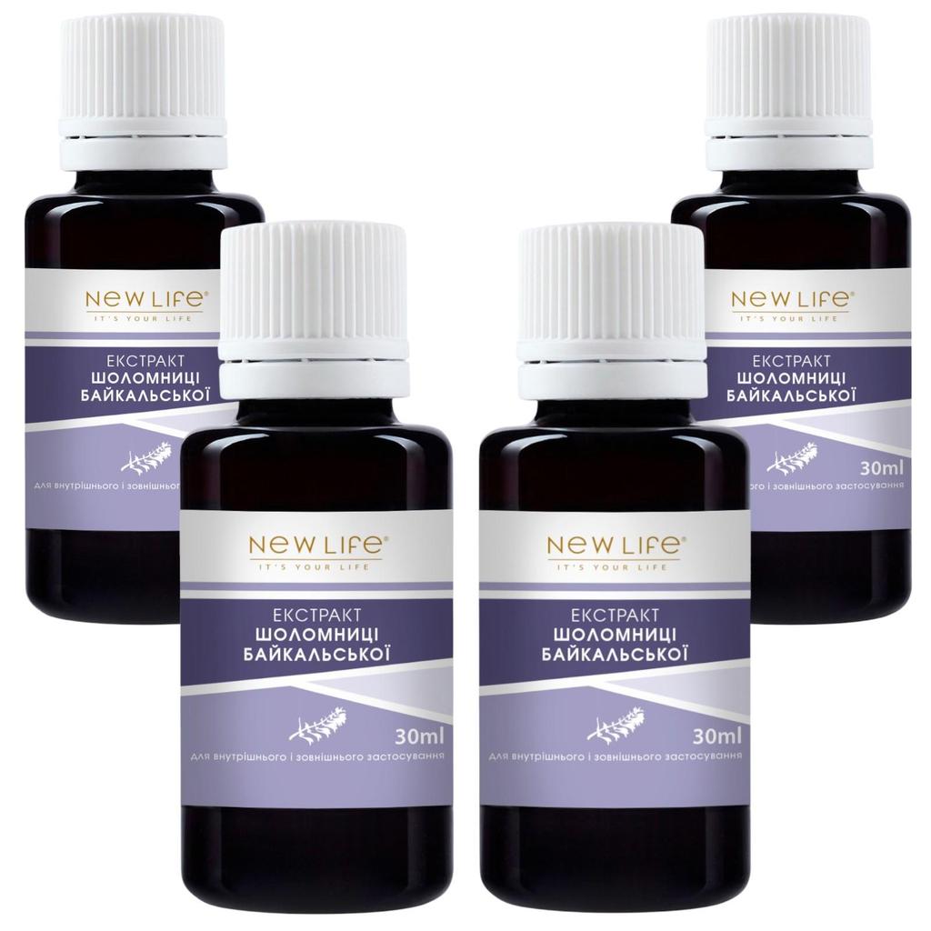 Шлемника Байкальского Экстракт Настойка Травяная Жидкость Добавка Диетическая New Life