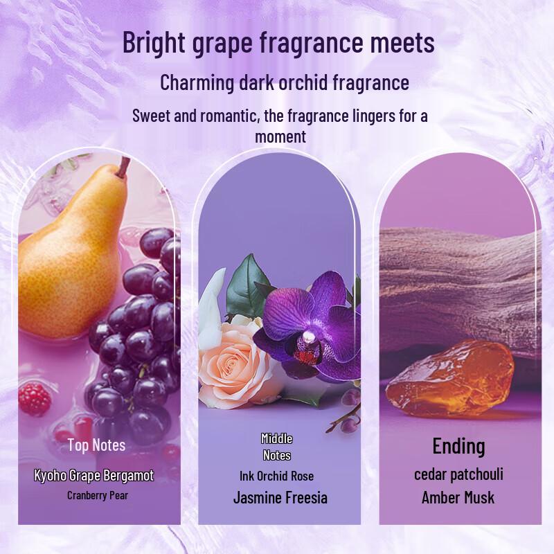 LUX Grape Scent Shower Gel & Luhua Corn Oil Bundle