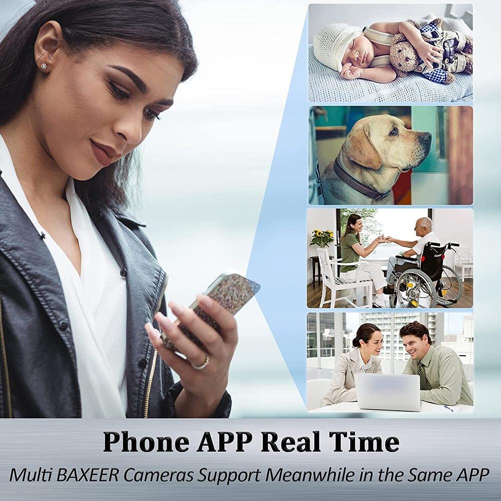 Мини WiFi камера 1080P 4K HD камера APP Удаленный мониторинг Домашняя камера видеонаблюдения DIY Портативная Инфракрасная Ночная Видимость Мини Камера