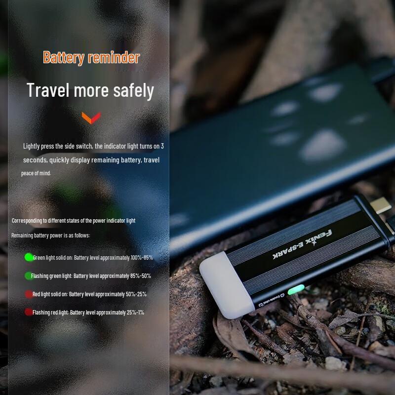 Fenix E-SPARK Mini Keychain Flashlight