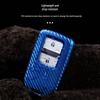Carbon Fiber Key Shell for Honda Civic, Accord, URV, Breeze, Avancier, CRV, Inspire - Car Decoration Accessory.