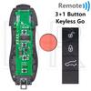 Отличный ID49 PCF7945P 315/433/434 МГц Без Бесключевого Доступа/Keyless Go Автомобильный Пульт Ключ Запчасти для DIY Для Porsche Macan Panamera Cayenne