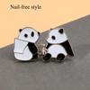 Cartoon Animals Jeans Buttons Replacement Pants Pins Portable No-Sewing Metal Button