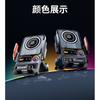 Smart Auto-Rotating Car Phone Holder With 15W Wireless Fast Charging Air Vent Black ABSPC