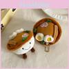 Egg Noodle Cute Cartoon Plush Hanging Toy Keychain Pendant Kids Travel Decor Bag