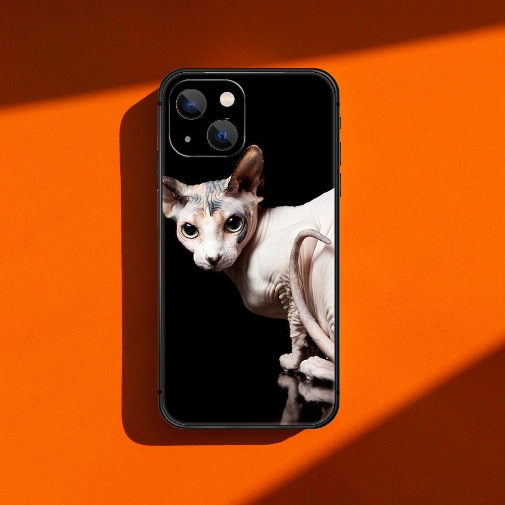Модный чехол для телефона с изображением сфинкса и кота для iPhone Samsung Galaxy Redmi Xiaomi Oppo OnePlus Note SA 7 8 9 10 11 12 13 14 20 21 22 23 53 54 Pro Ultra