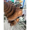 Женские ботильоны больших размеров Doc Martens в новом британском стиле, с пряжкой на ремне, круглым носком и квадратным каблуком