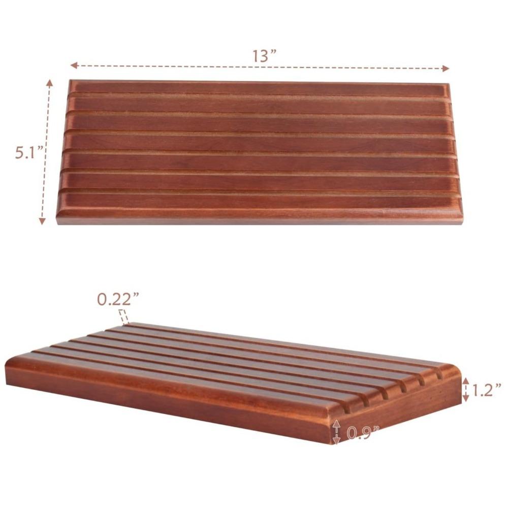 Wooden Coin Display Stand 13 X 5 In Collectible Coin Holder New Challenge Coin Display